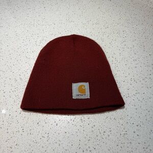 Carhartt Maroon /rust Knit Hat